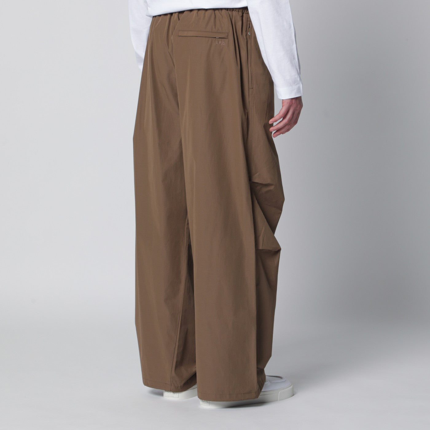 A.P.C. Brown Baggy Trousers Men A.P.C.