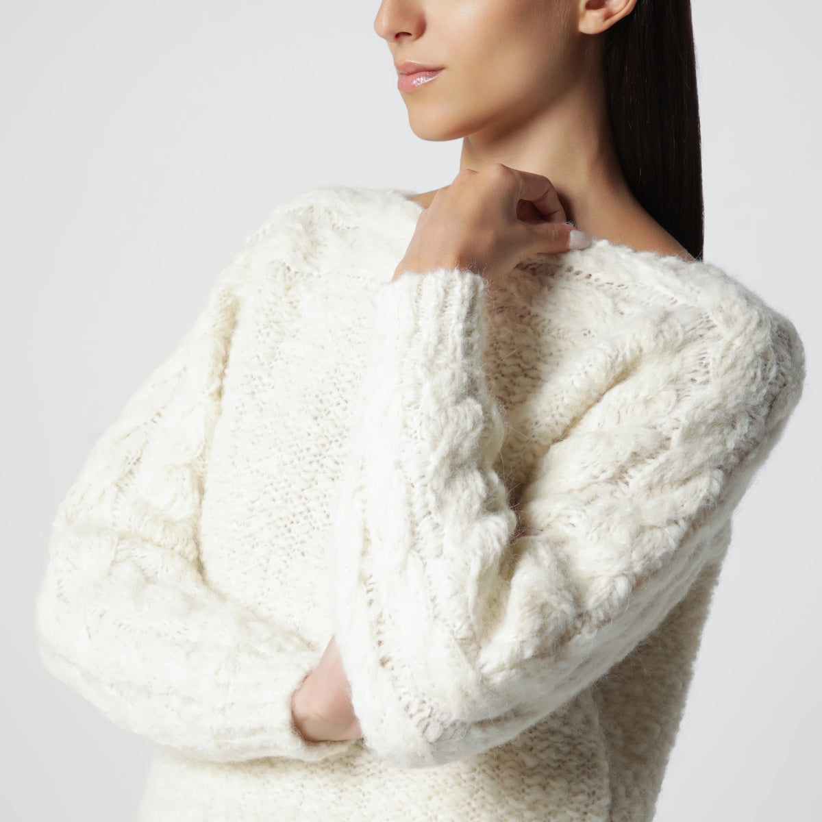 Isabel Marant ÉCru Wool-Blend Sweater Women ISABEL MARANT