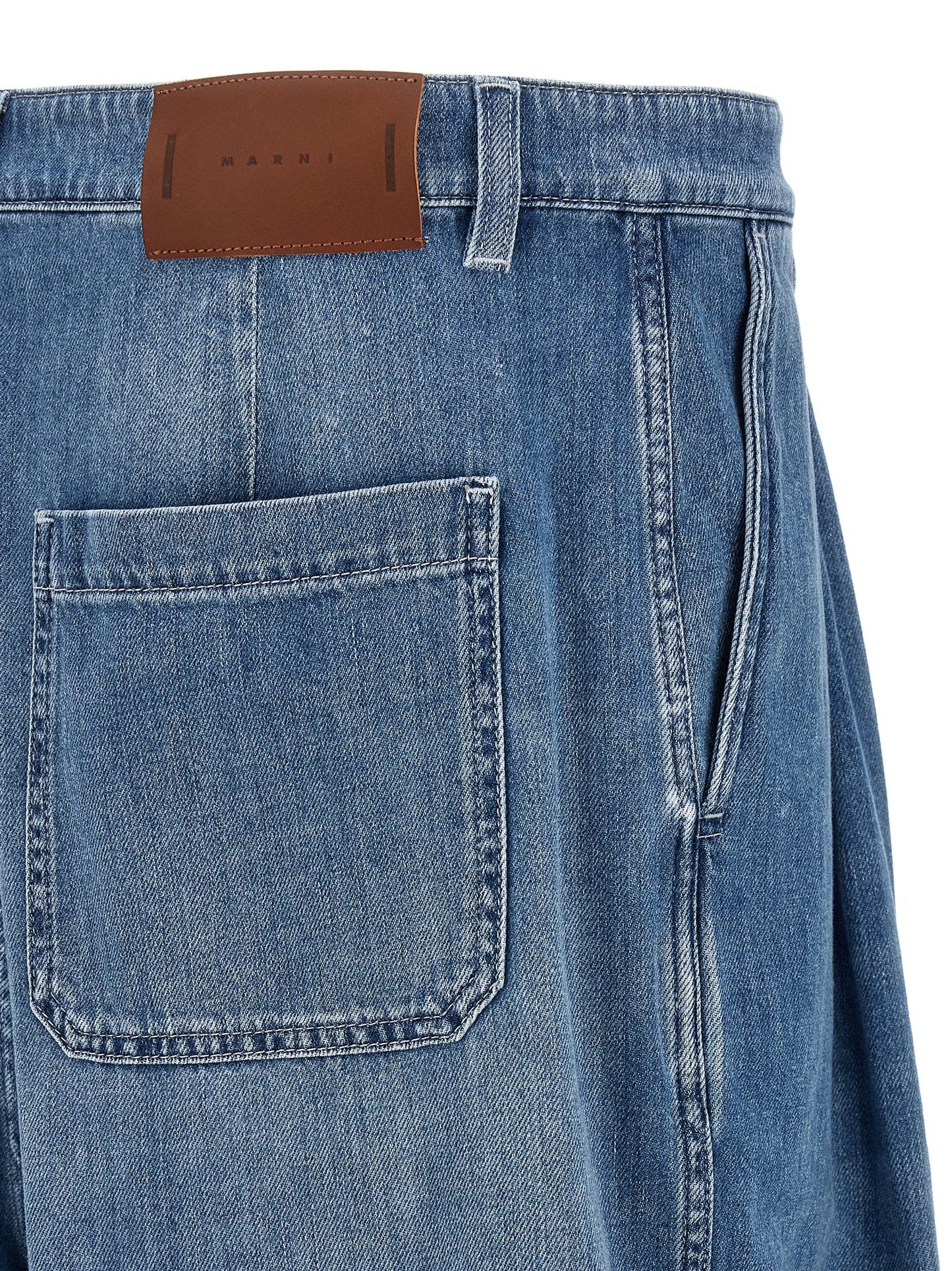 Marni Men Double Pleated Jeans MARNI