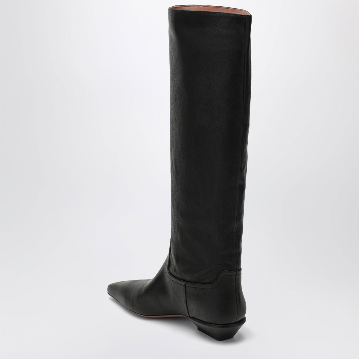 Paris Texas Bettina Boot 25 Calfskin Leather Boots In Black Women PARIS TEXAS