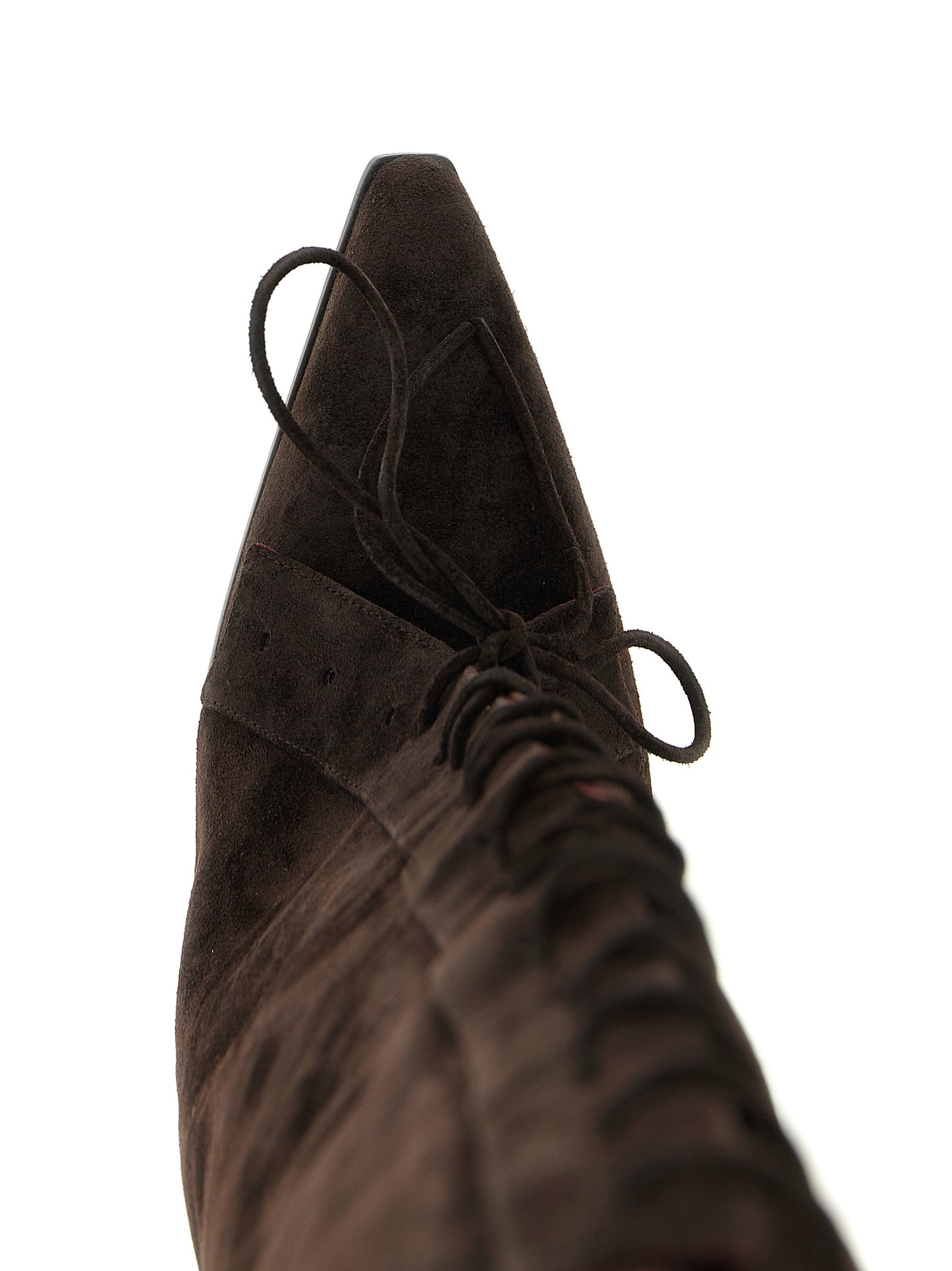 Paris Texas Women 'Jane Fold Over Lace Up' Boots PARIS TEXAS