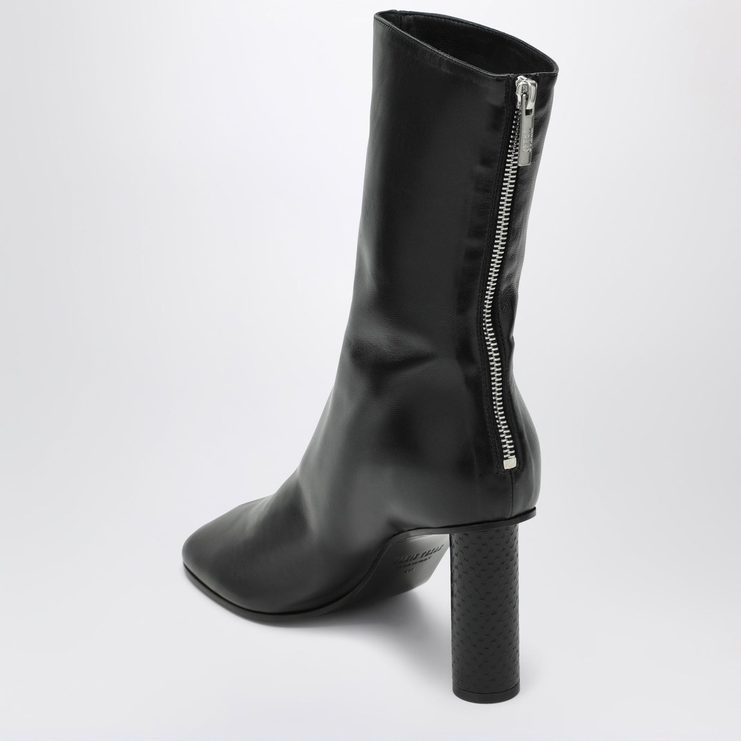 Paris Texas Alice Black Leather Ankle Boots Women PARIS TEXAS