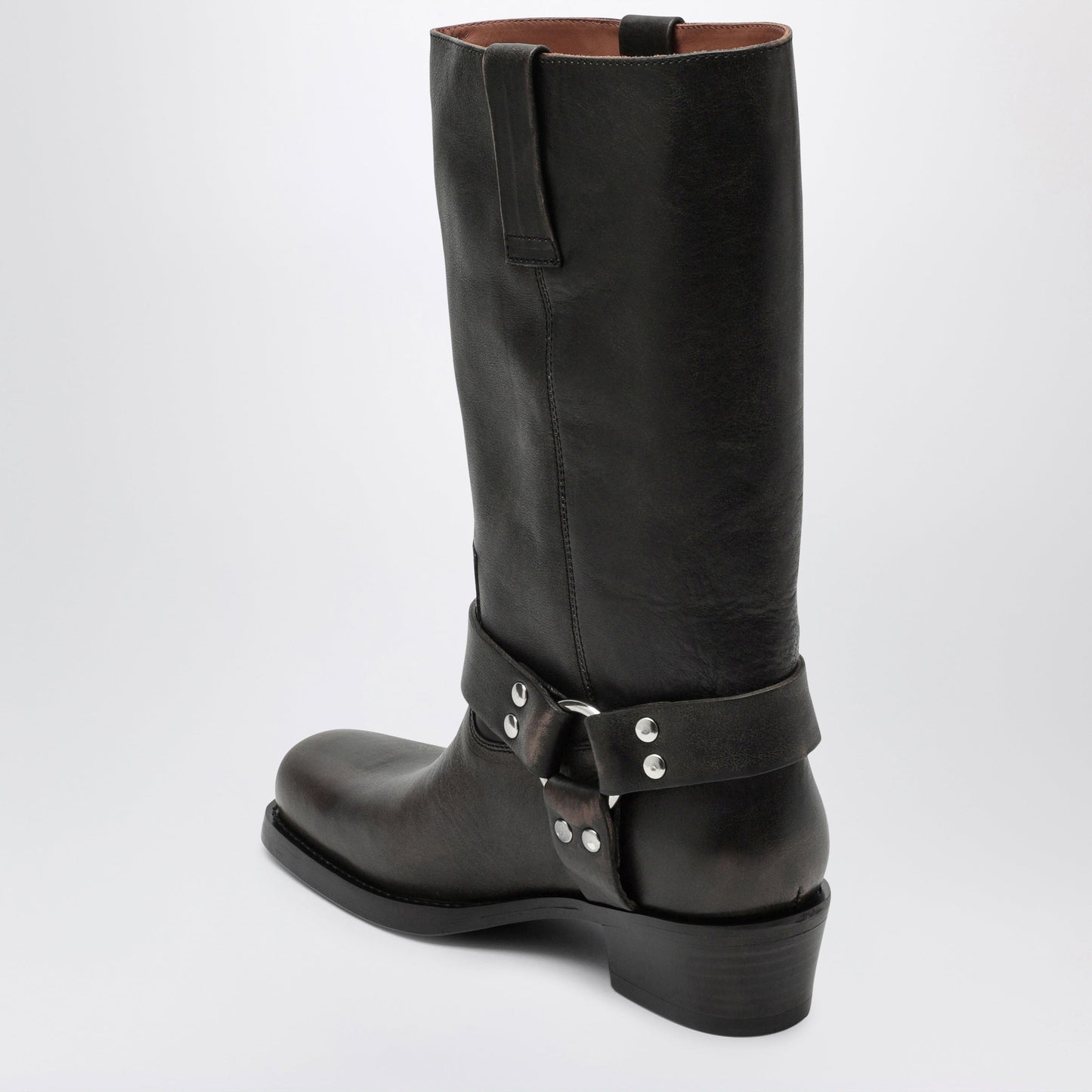 Paris Texas Black Roxy Boot In Brushed Leather Women PARIS TEXAS