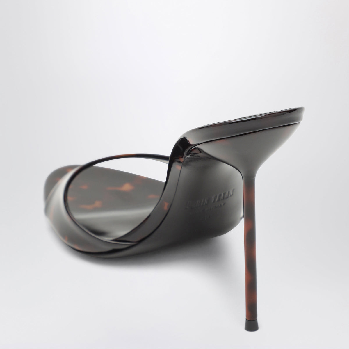 Paris Texas Lidia 105 Patent Leather Mules In Tortoise Women PARIS TEXAS