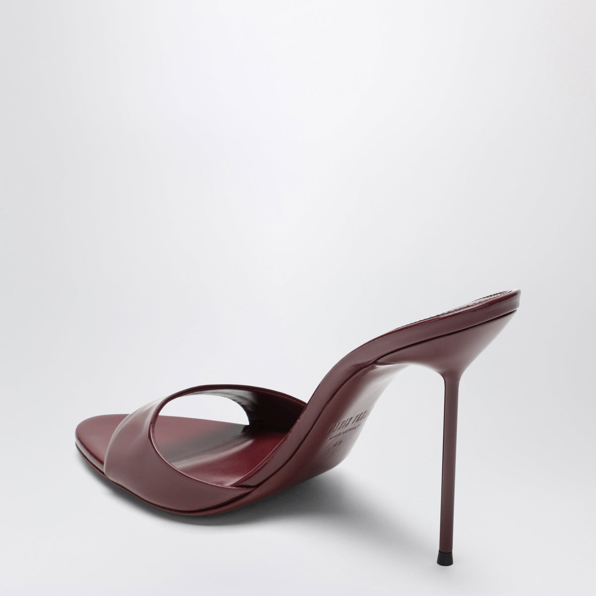 Paris Texas Lidia Mules In Amarena Patent Leather Women PARIS TEXAS