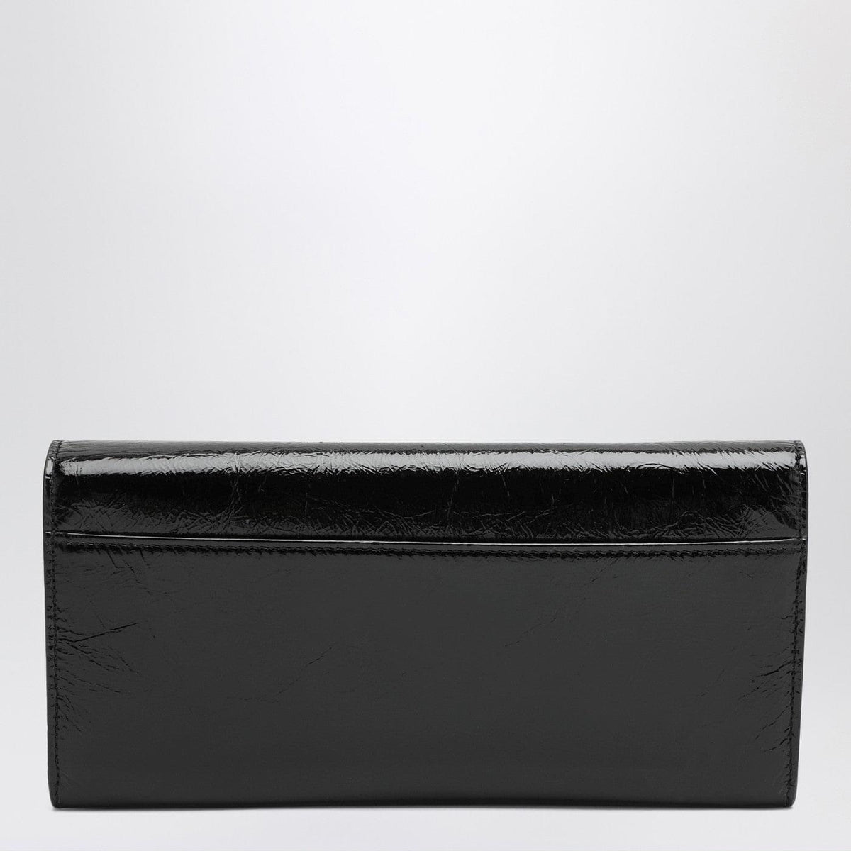 Roger Vivier Belle Vivier Black Patent Leather Wallet With Chain Women ROGER VIVIER