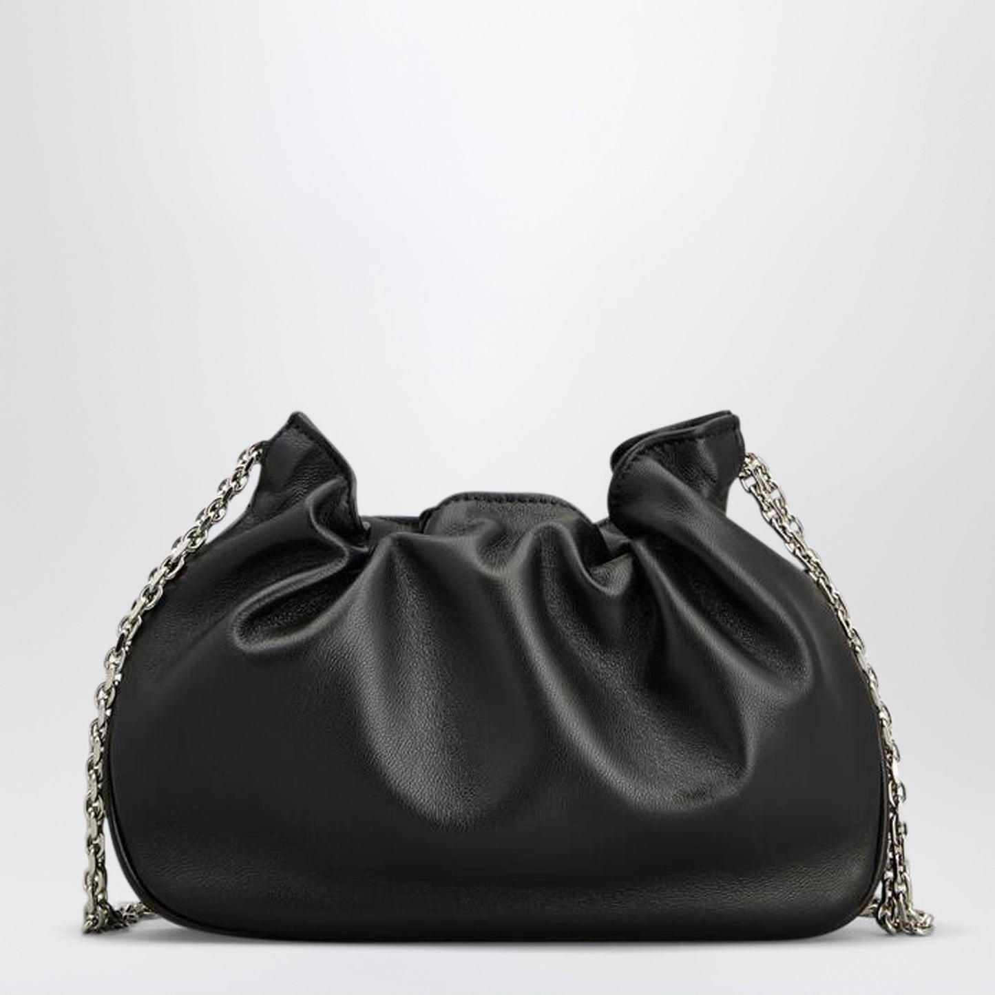 Roger Vivier Pilgrim Micro Bag In Black Leather Women ROGER VIVIER