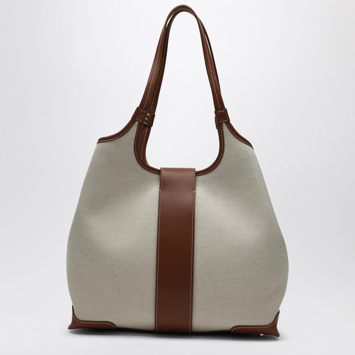 Roger Vivier Viv' Choc Medium Shopping Bag Natural Coloured Women ROGER VIVIER