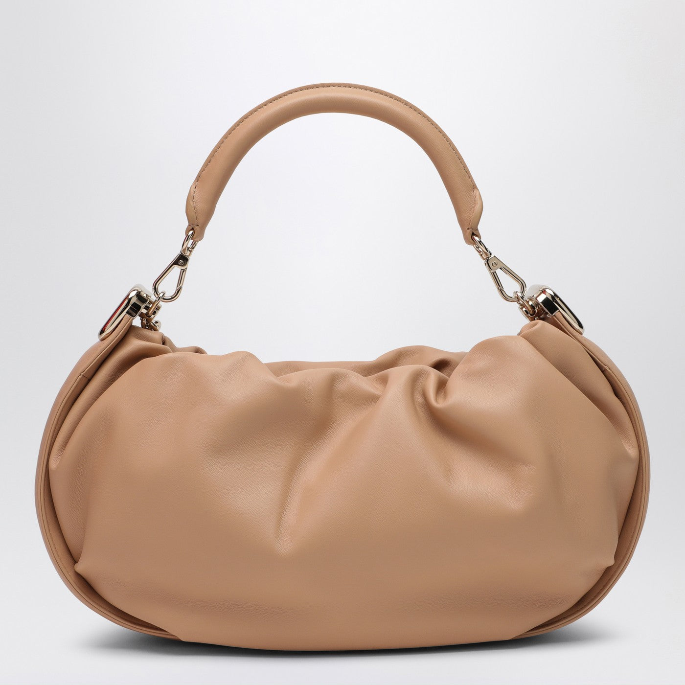 Roger Vivier Viv' Choc Royal Desert Leather Hobo Bag Women ROGER VIVIER