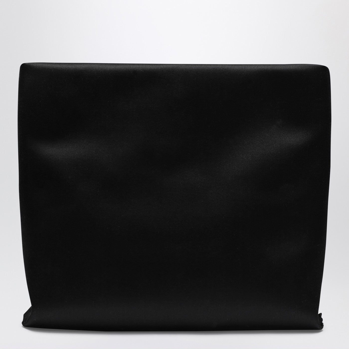 Roger Vivier Trompette Clutch In Black Satin Women Women ROGER VIVIER