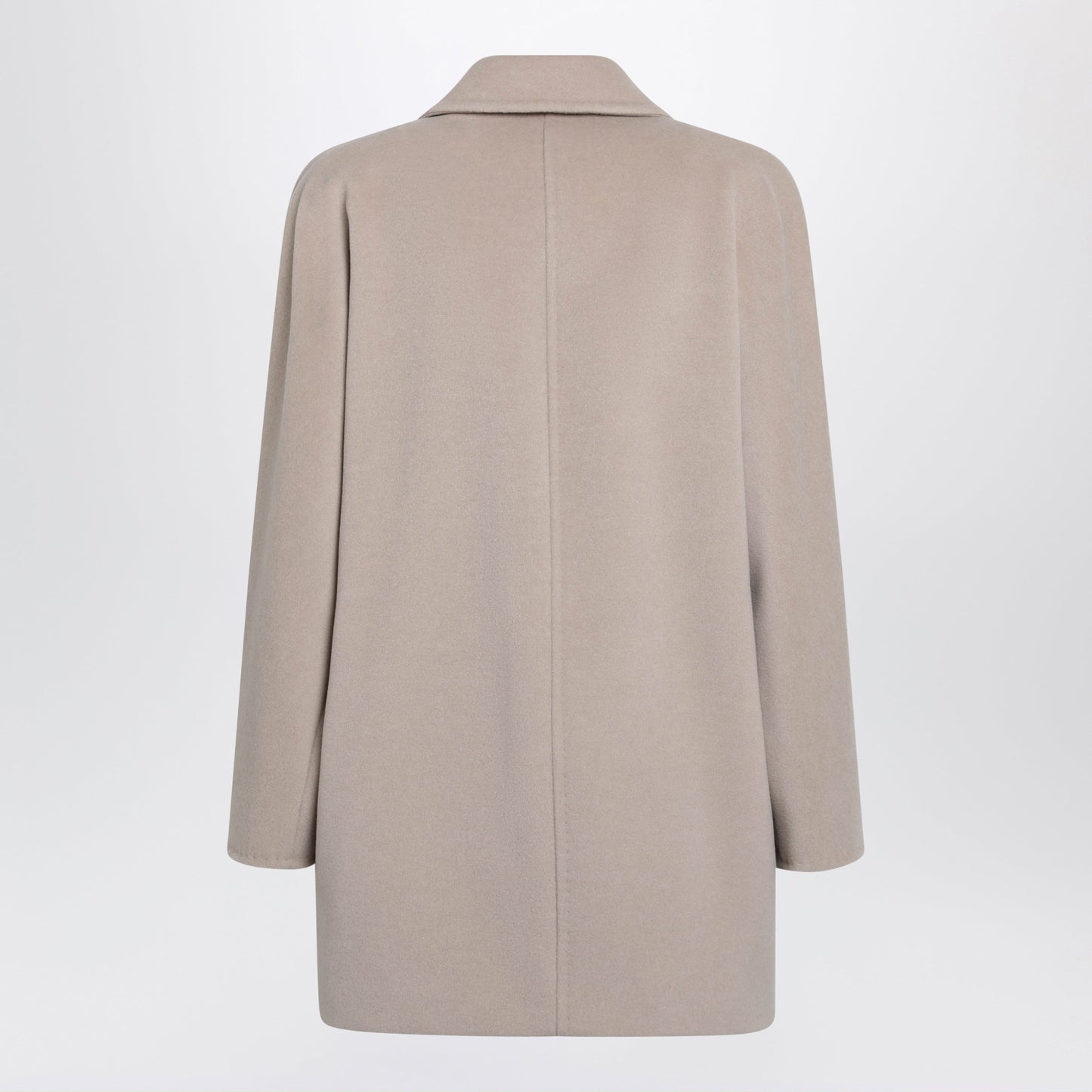 Max Mara Short 101801 Icon Coat In Light Beige Women MAX MARA