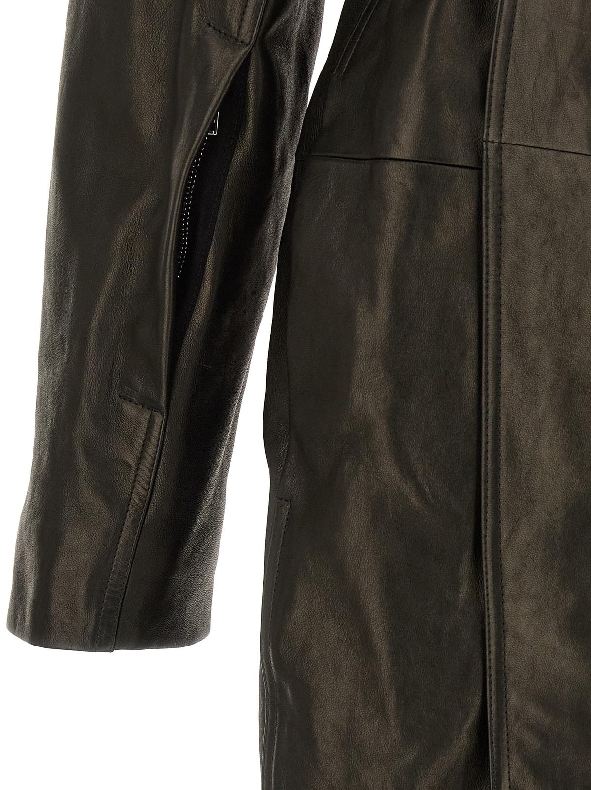 Rick Owens Women 'Dracucollar Belted' Coat RICK OWENS