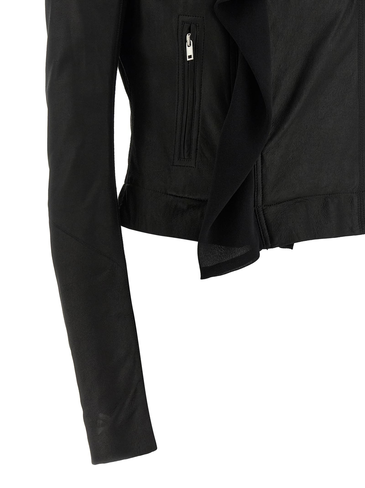 Rick Owens Women Rick Owens Women 'Scarf Biker' Jacket RICK OWENS