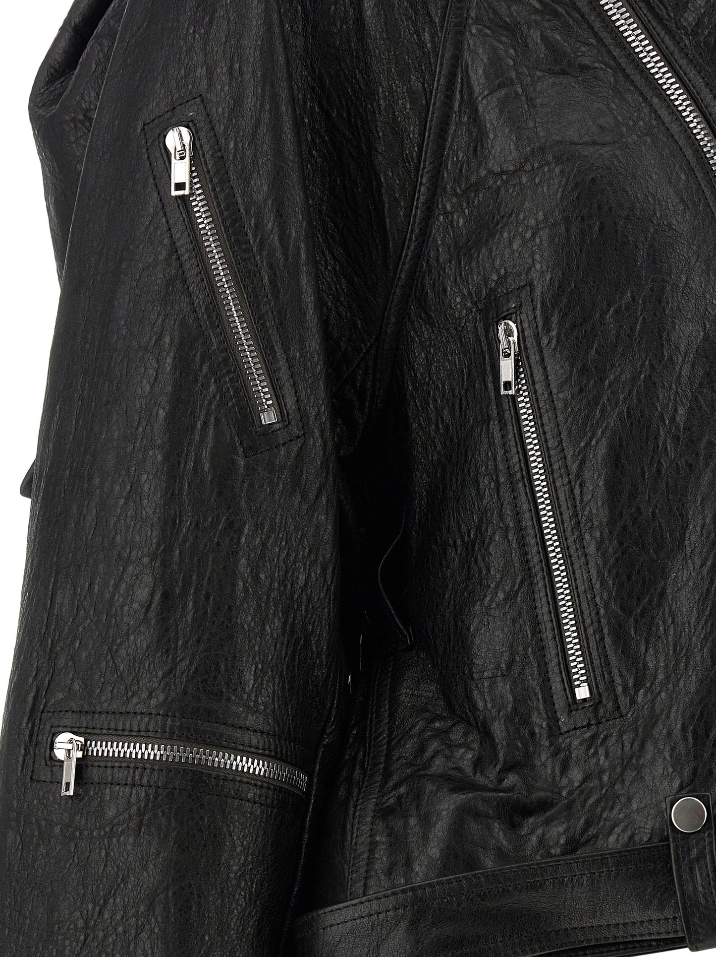 Rick Owens Women 'Cropped Scarf Flight' Jacket RICK OWENS