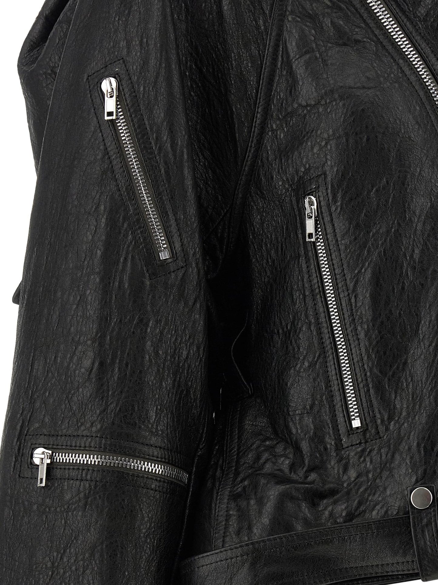 Rick Owens Women 'Cropped Scarf Flight' Jacket RICK OWENS