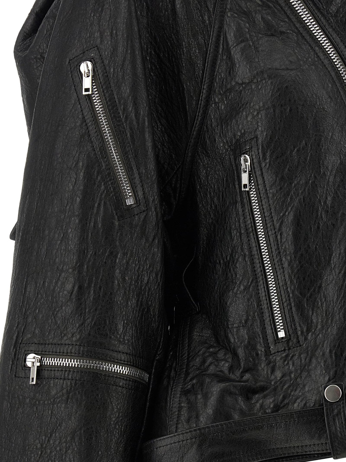 Rick Owens Women 'Cropped Scarf Flight' Jacket RICK OWENS