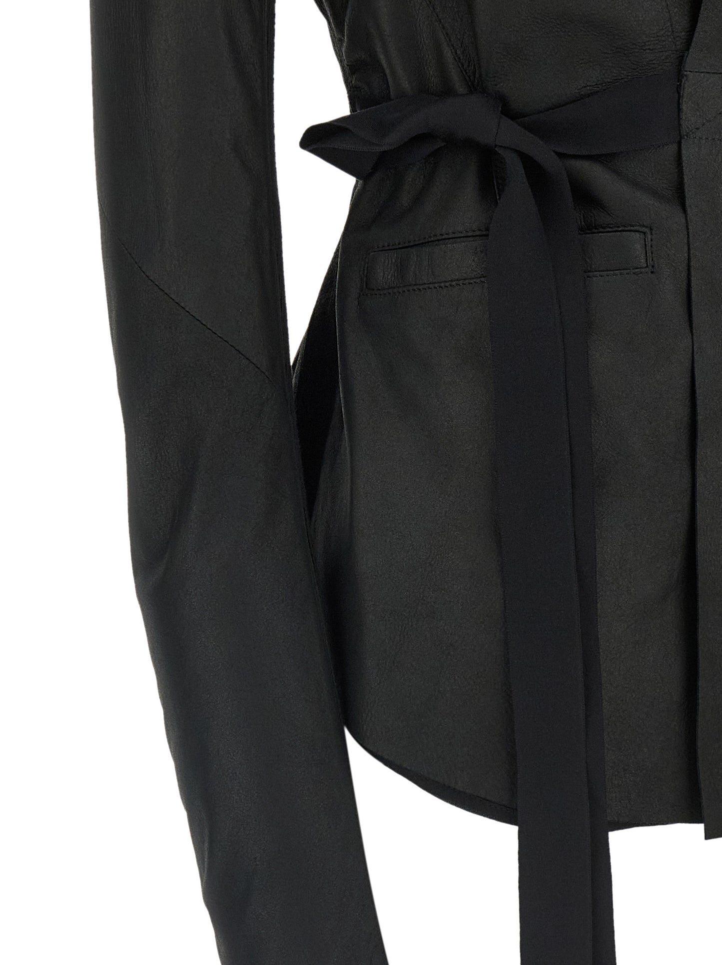 Rick Owens Women 'Hollywood' Leather Jacket RICK OWENS