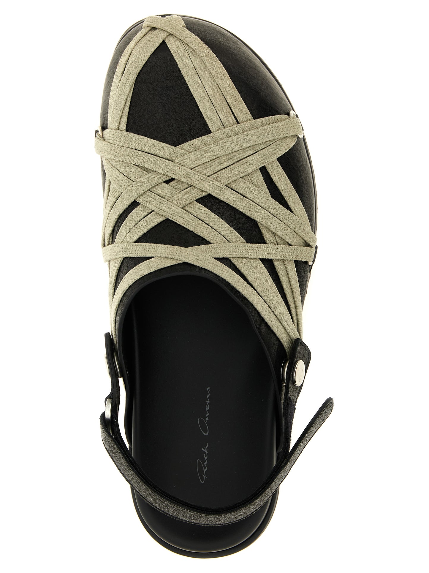 Rick Owens Women 'Megalace Mule Granola' Sabots RICK OWENS