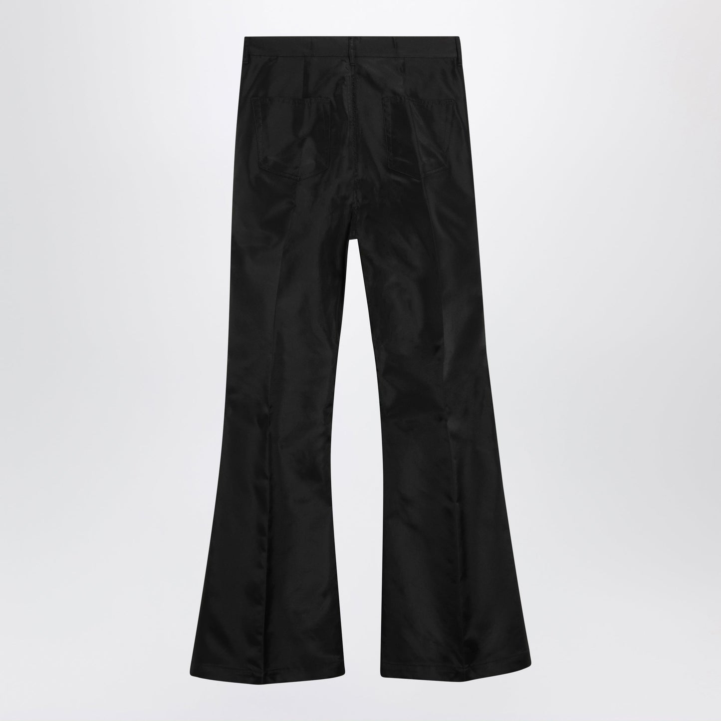 Rick Owens Black Megastrapped Bolans Jeans In Nylon Canvas Men RICK OWENS