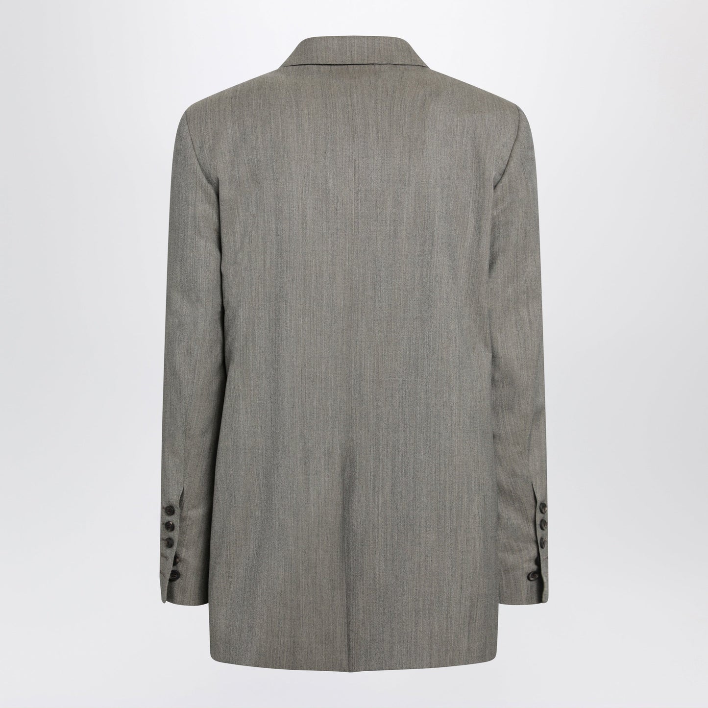 Rick Owens Grey Melange Concordian Blazer Men RICK OWENS
