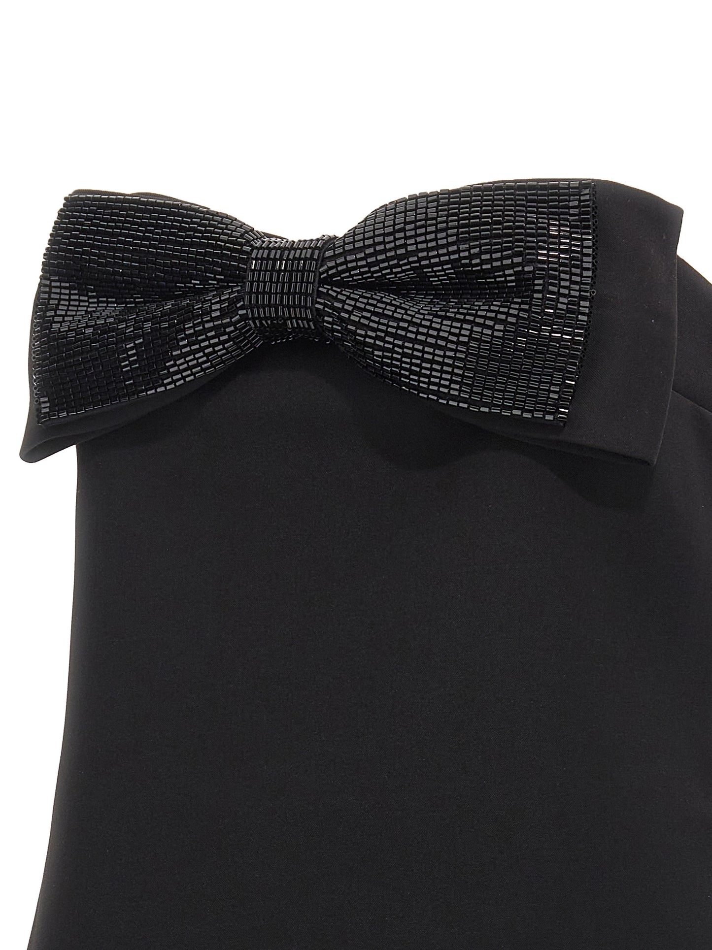 Self Portrait Women 'Black Crepe Bandeau' Top SELF-PORTRAIT