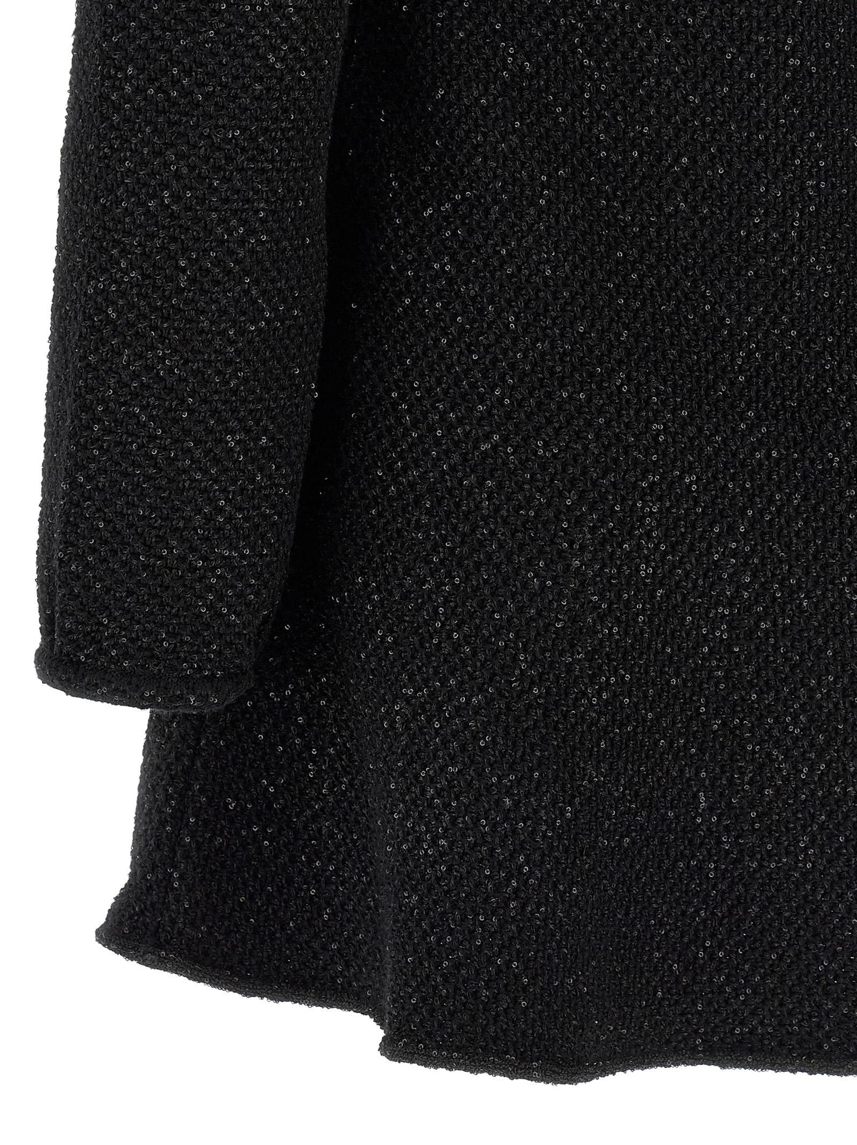 Self Portrait Women 'Black Sequin Knit Mini' Dress SELF-PORTRAIT