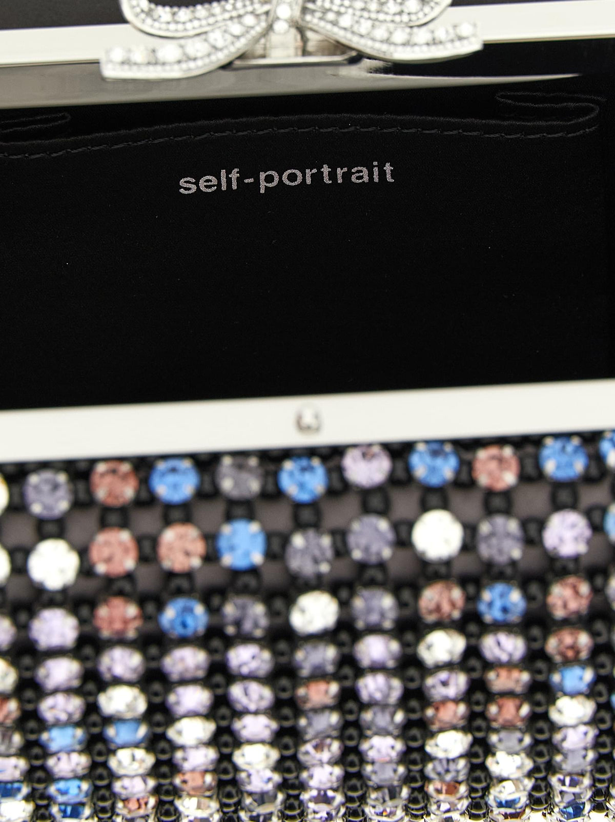 Self Portrait Women 'Multi Crystal Chainmail' Clutch SELF-PORTRAIT