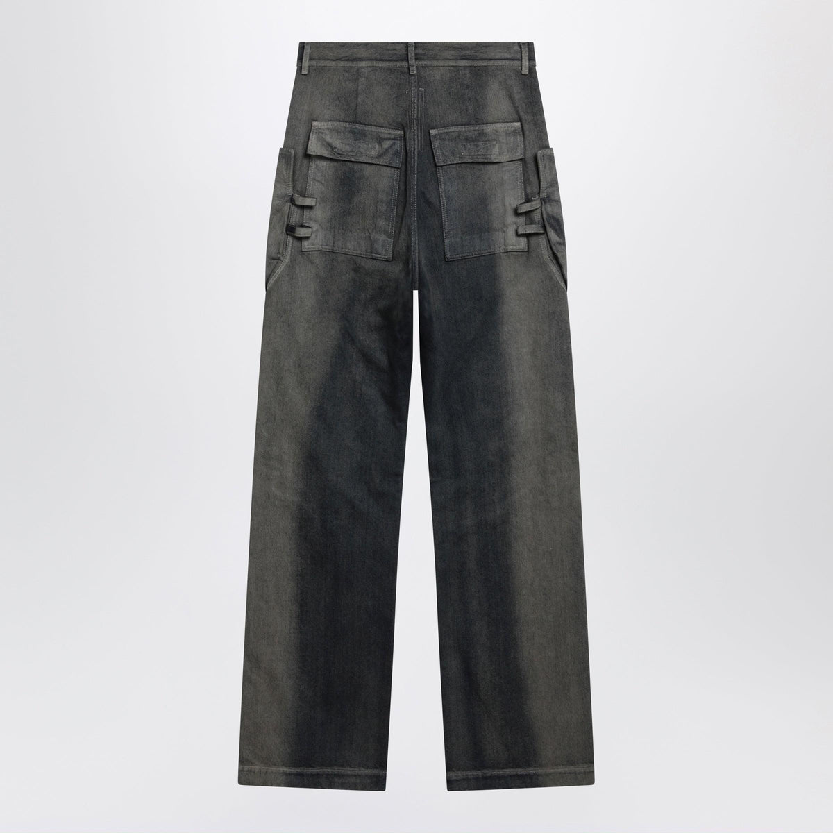 Rick Owens Stefan Cargo Straight-Leg Denim Jeans With Pockets Men RICK OWENS