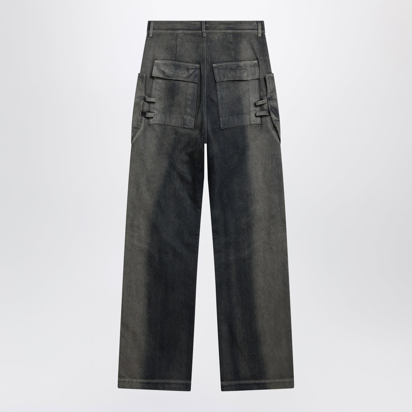 Rick Owens Stefan Cargo Straight-Leg Denim Jeans With Pockets Men RICK OWENS