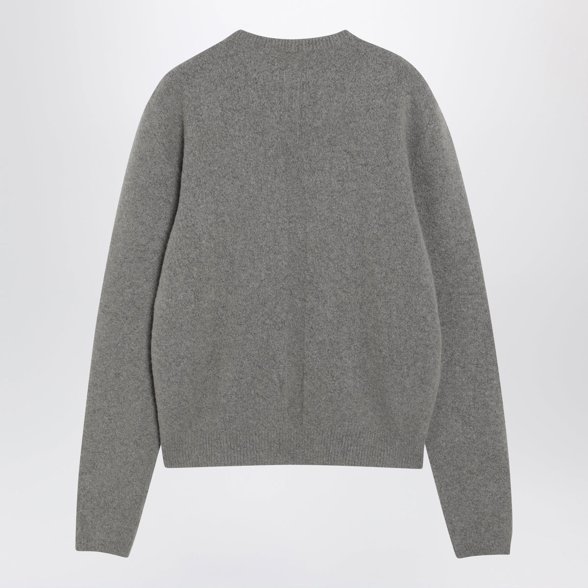 Rick Owens Dust Grey Cashmere-Blend Sweater Men RICK OWENS