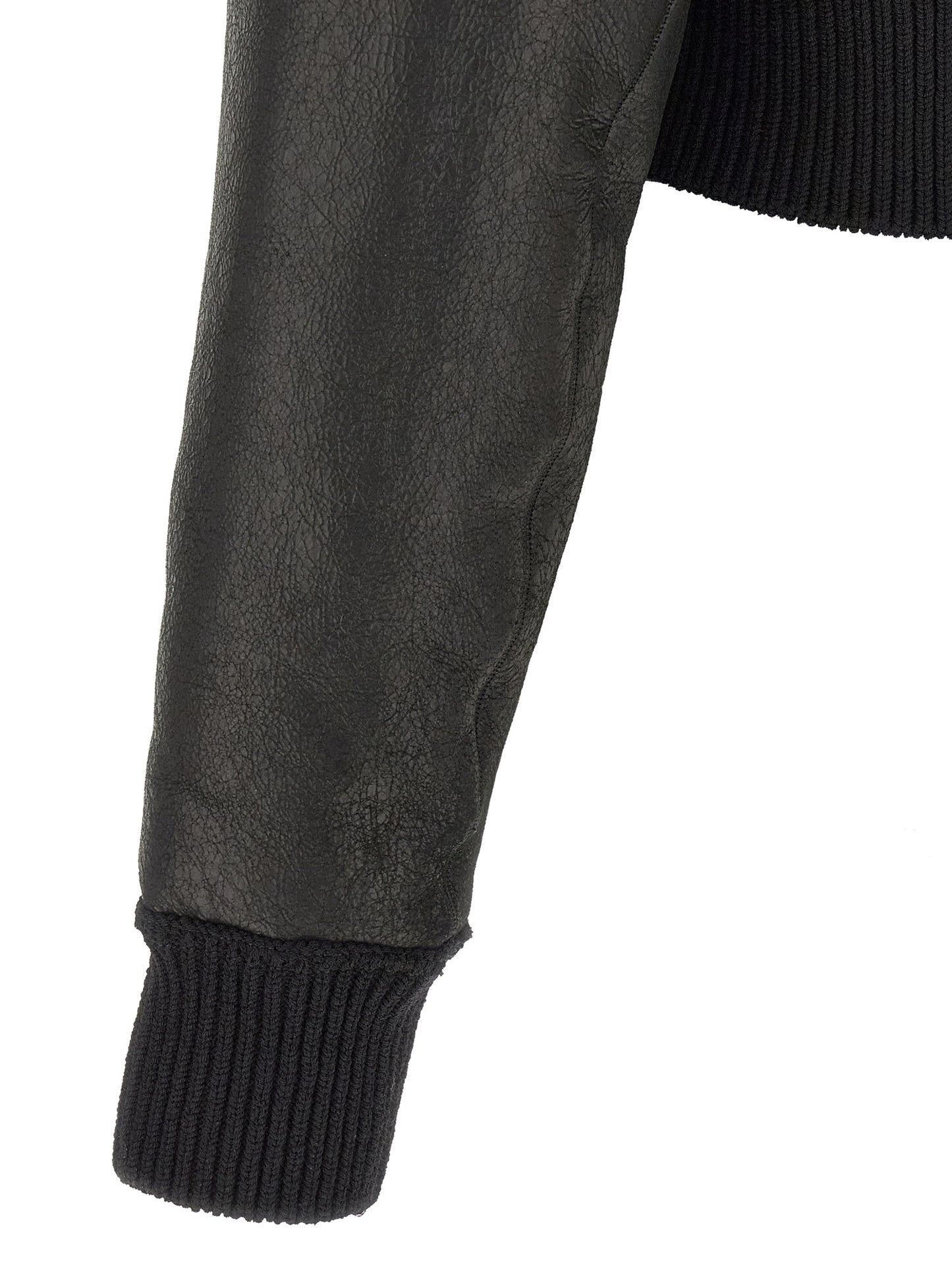 Rick Owens Men 'Flight Jkt Cropped' Bomber Jacket RICK OWENS
