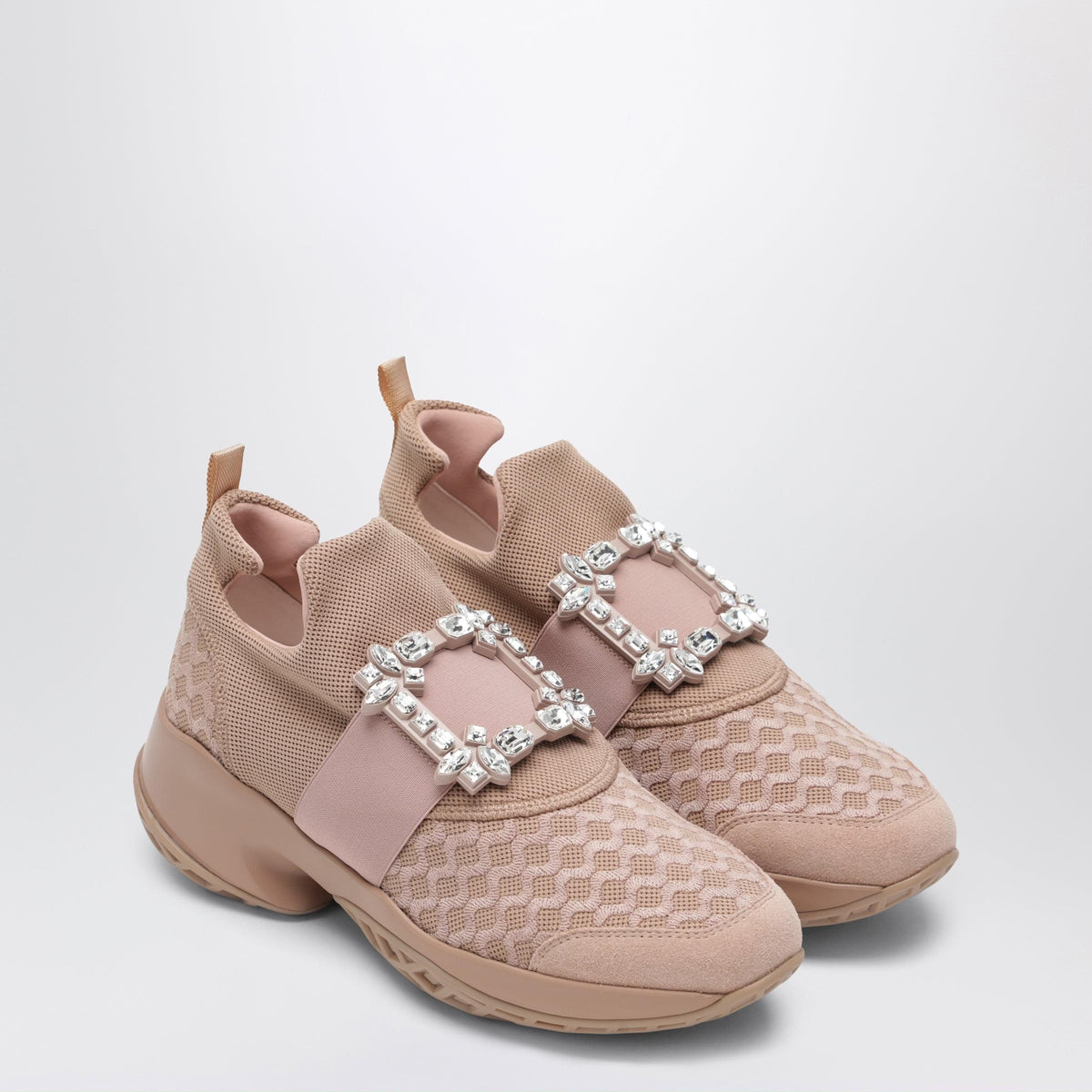 Roger Vivier Viv' Run Trainers With Crystals Collant-Coloured Women ROGER VIVIER