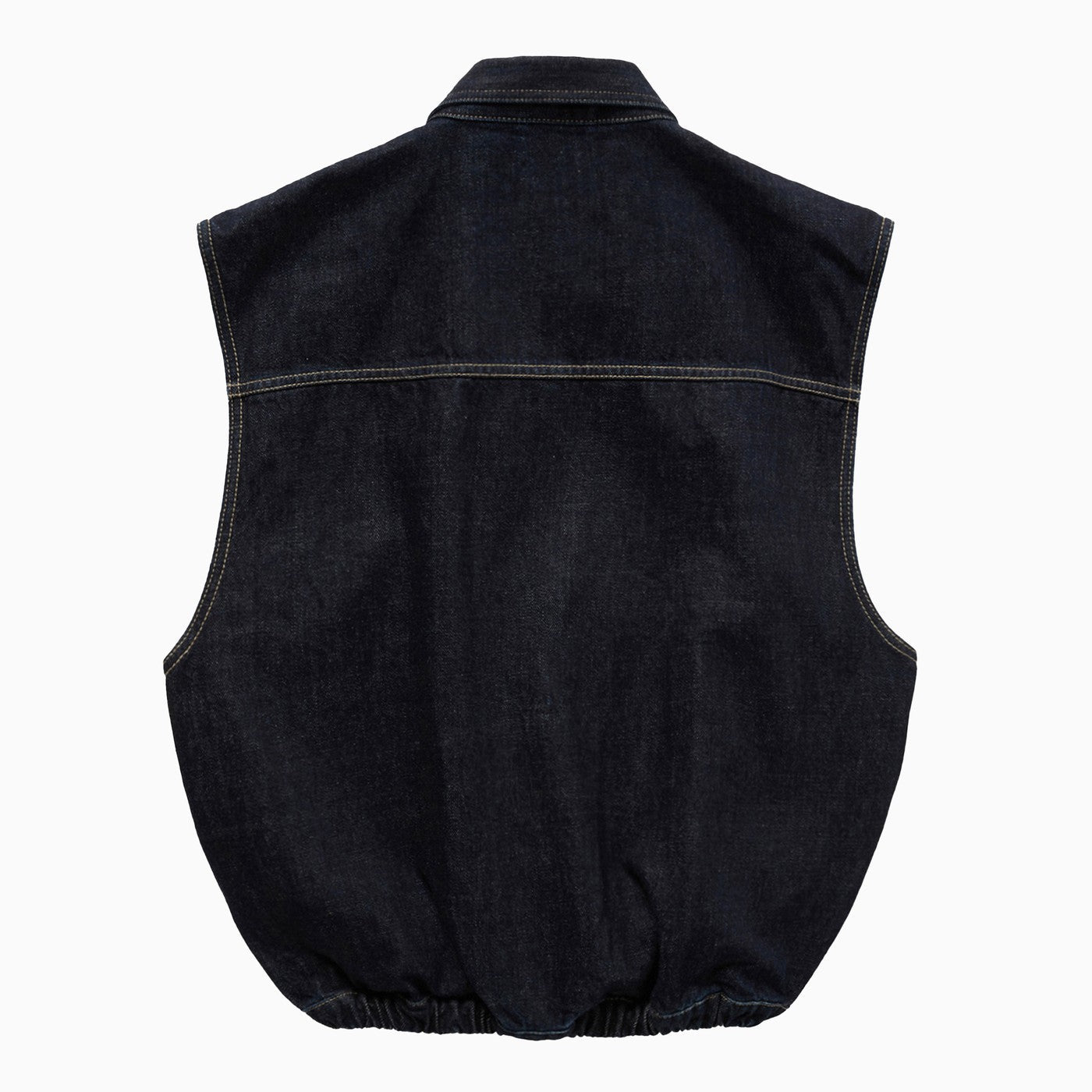 1989 Studio Denim Vest Dark Blue Women 1989 STUDIO