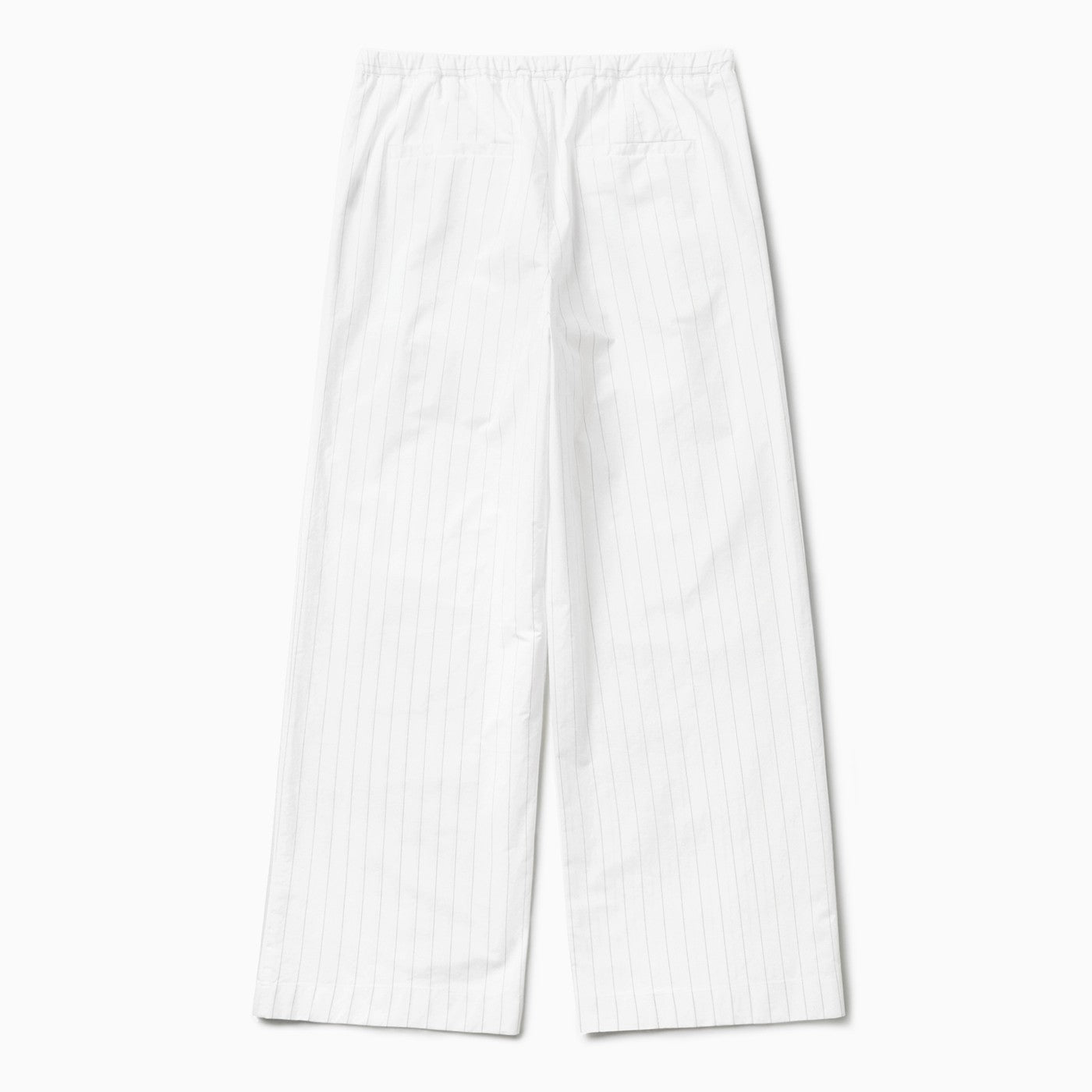 1989 Studio White Striped Boxy Pants Women 1989 STUDIO