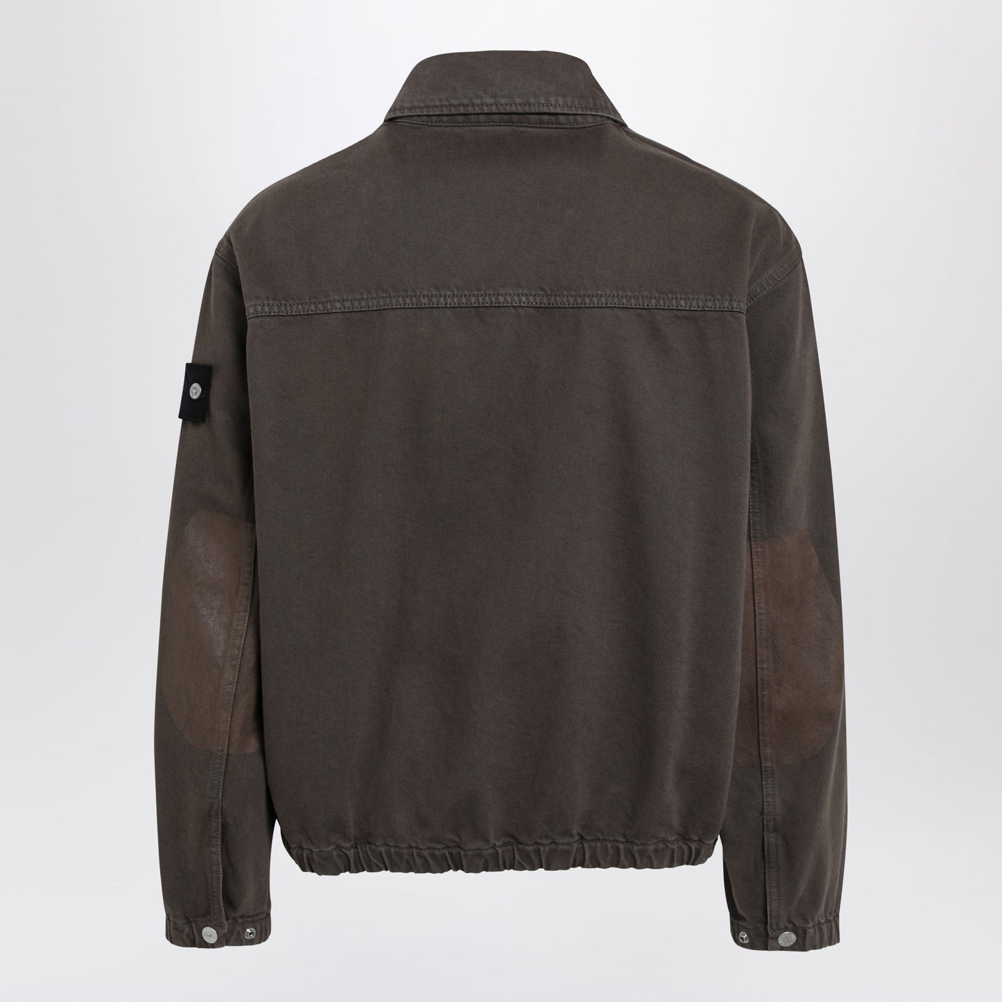 Stone Island Water-Repellent Denim Coach Jacket Men STONE ISLAND