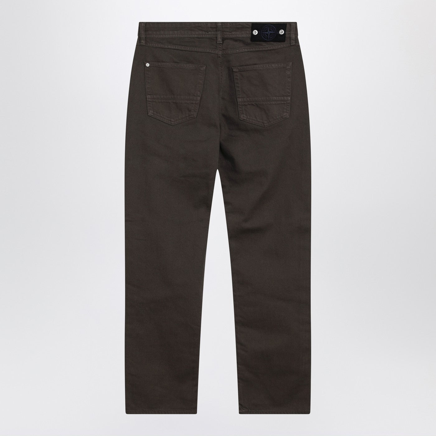 Stone Island Brown Regular-Fit Jeans Men STONE ISLAND