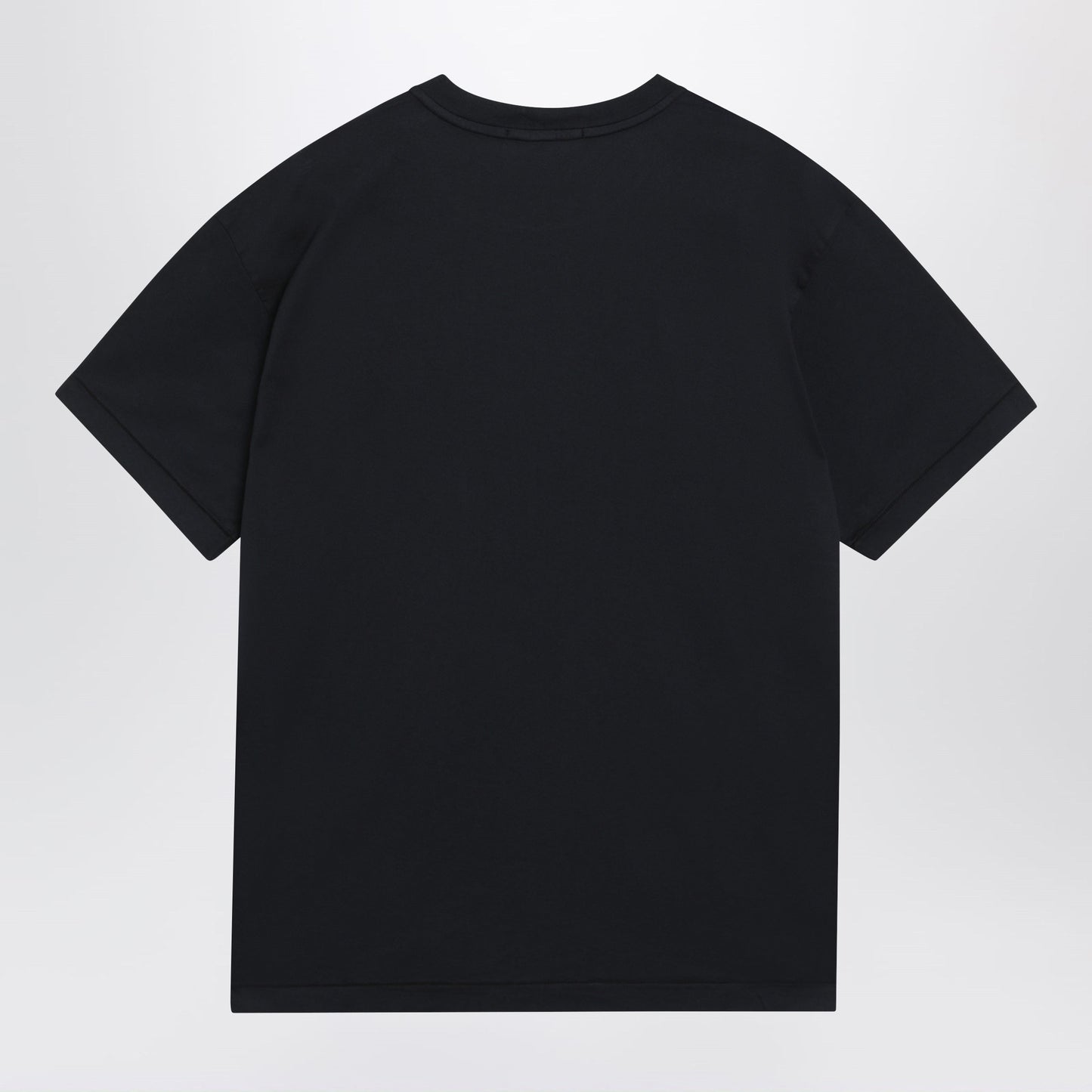 Stone Island Navy Blue Cotton T-Shirt With Slim Fit Men STONE ISLAND