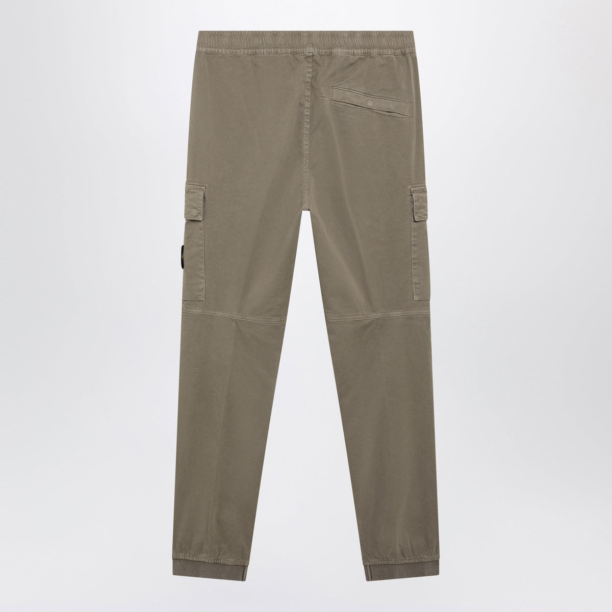 Stone Island Military Green Cotton Trousers Men STONE ISLAND