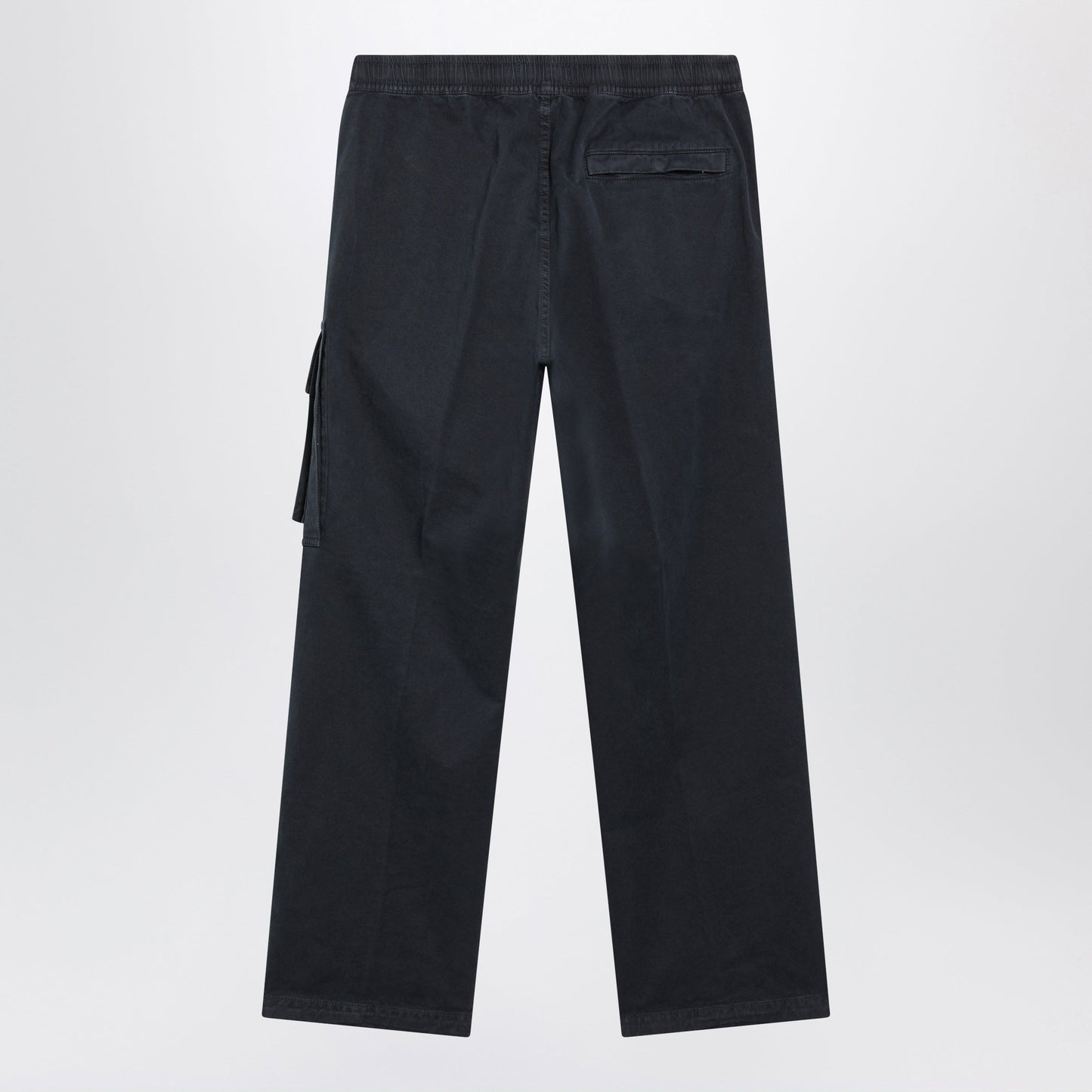 Stone Island Navy Cotton Jogger Pants Men STONE ISLAND