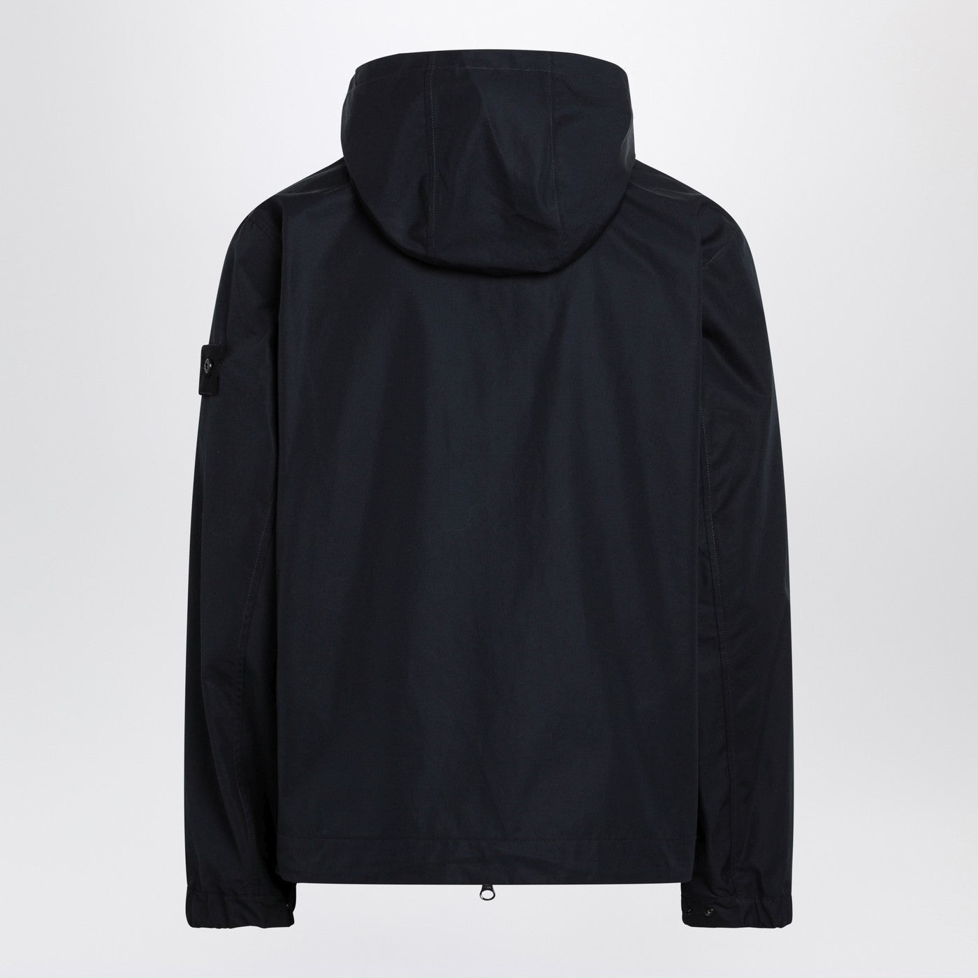 Stone Island Navy Blue Cotton Zip-Up Jacket Men Men STONE ISLAND