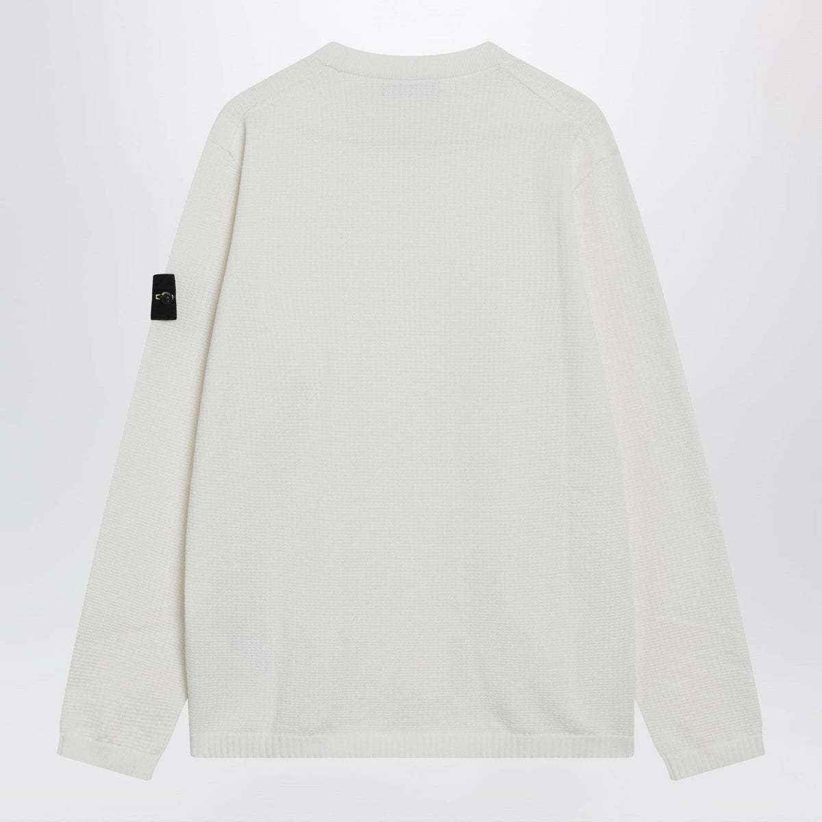 Stone Island Ivory Sweater With Loose Fit Men STONE ISLAND