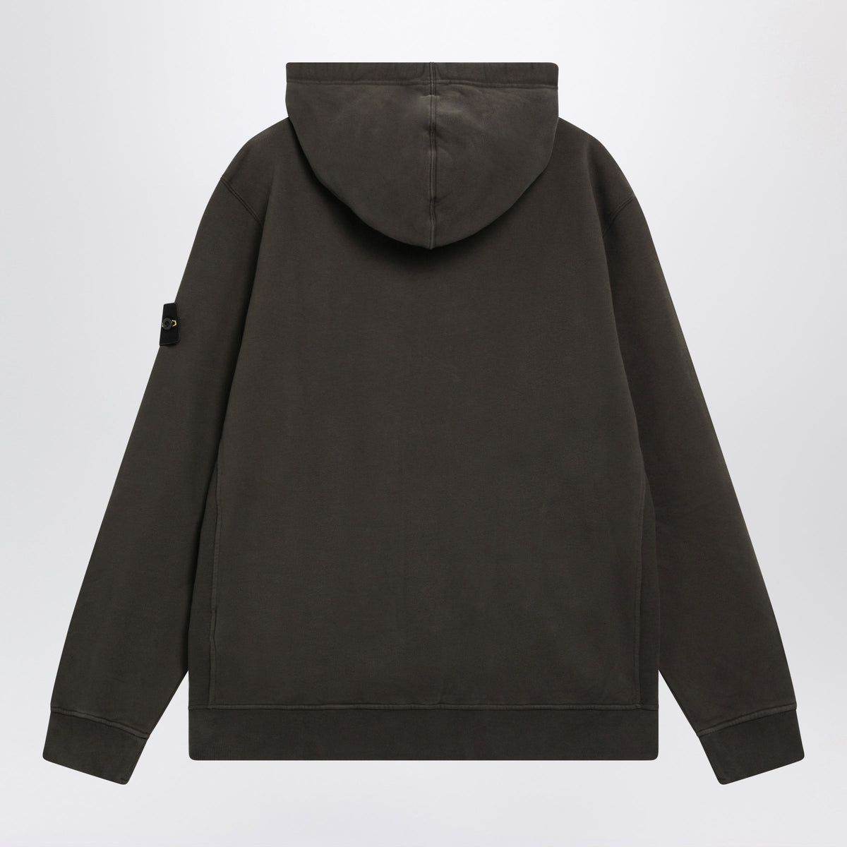 Stone Island Grey Cotton Crewneck Sweatshirt Men STONE ISLAND