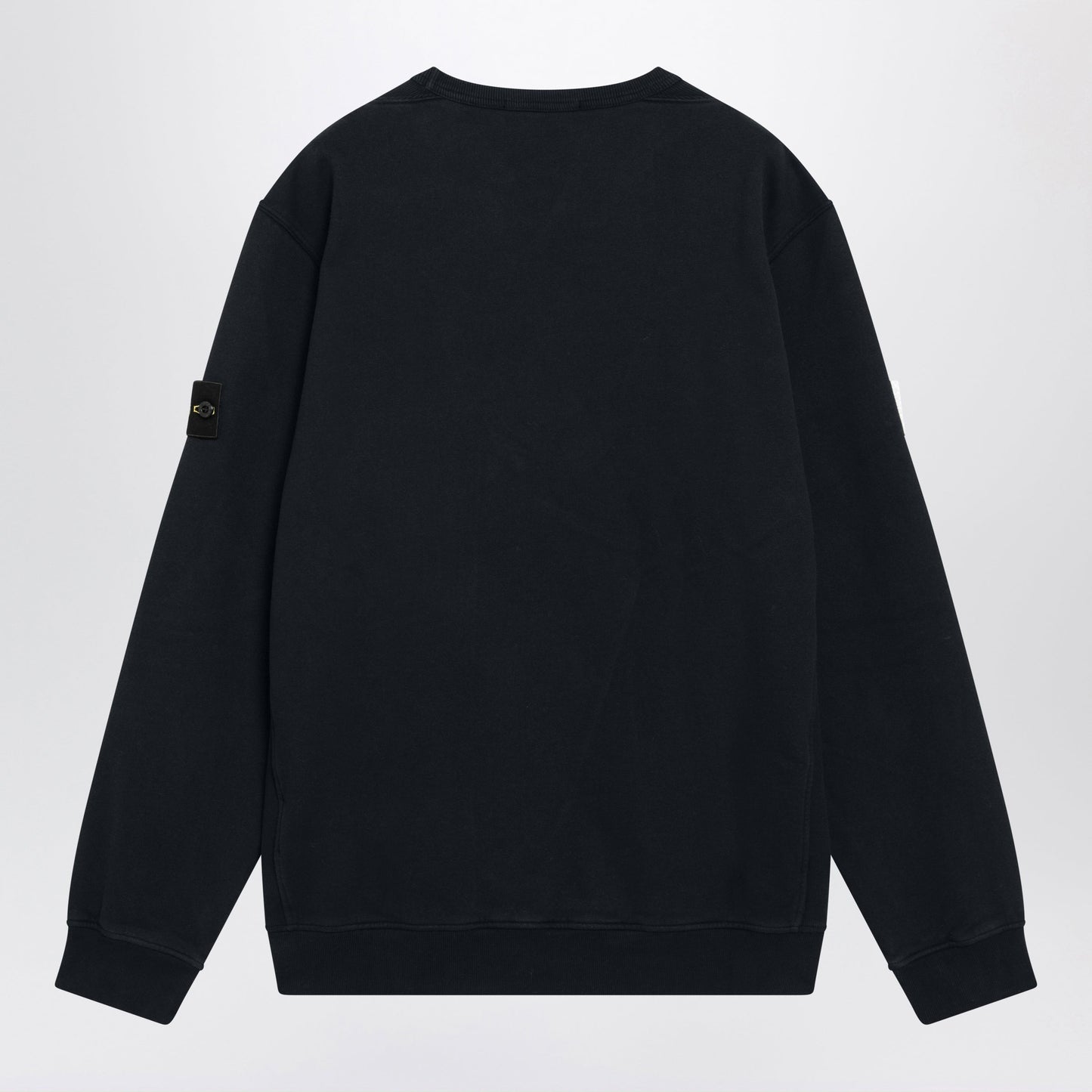 Stone Island Navy Blue Crewneck Sweatshirt In Cotton Men STONE ISLAND