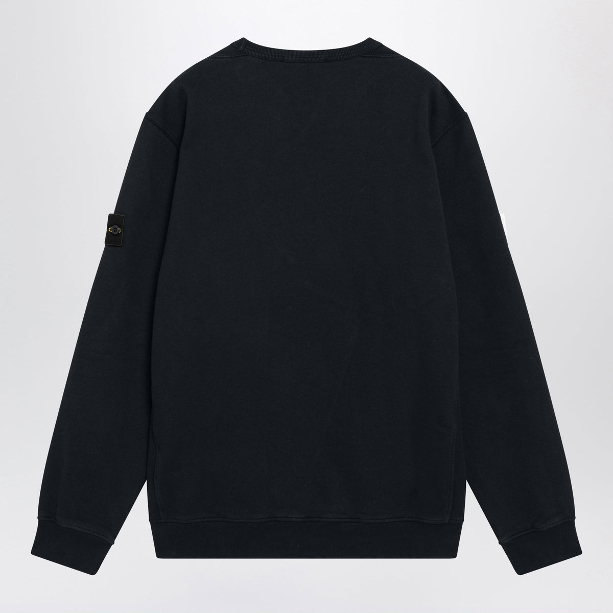 Stone Island Navy Blue Crewneck Sweatshirt In Cotton Men STONE ISLAND