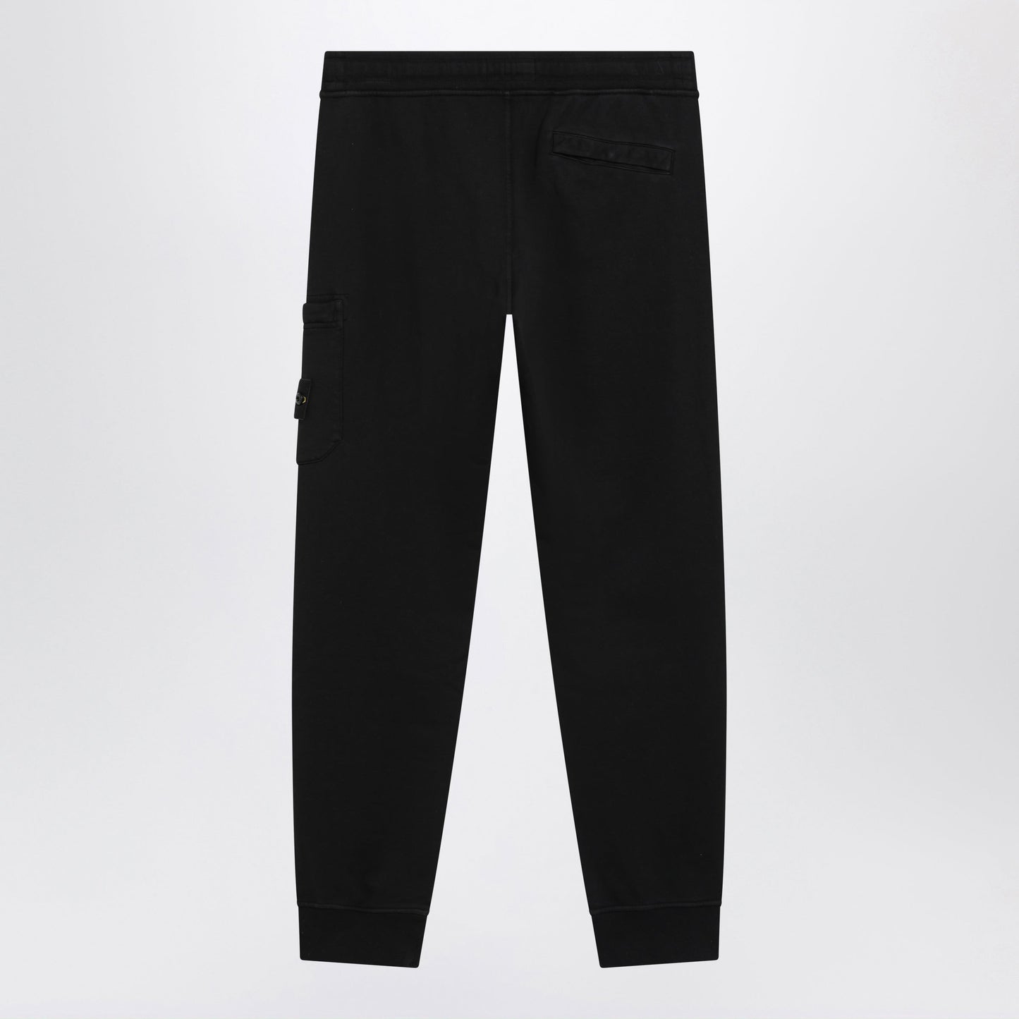Stone Island Black Cotton Jogging Trousers Men STONE ISLAND