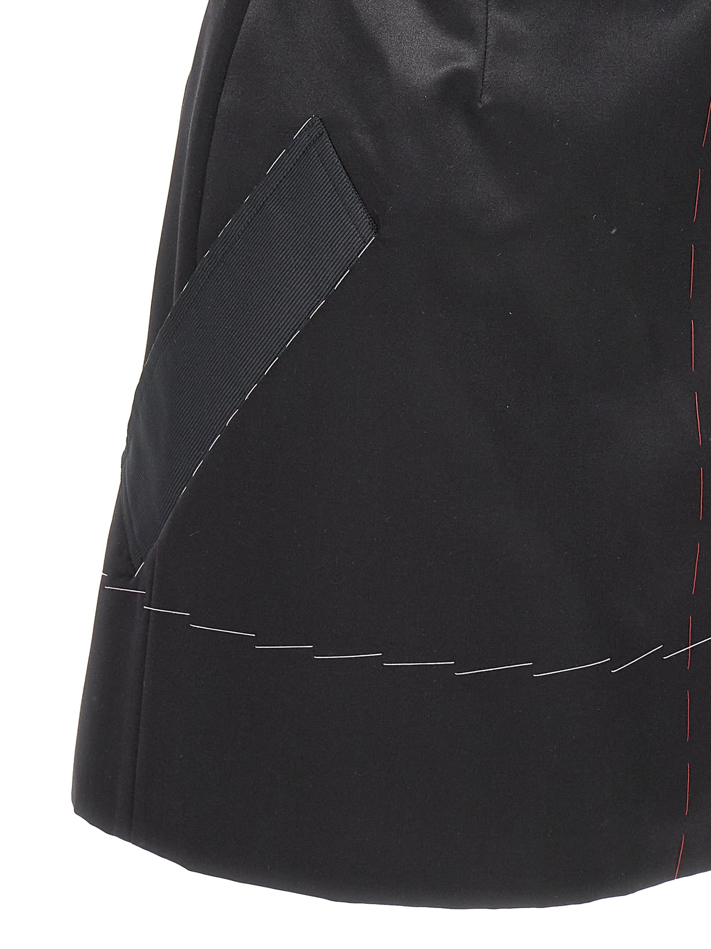 Maison Margiela Women Contrast Stitching Corset Dress MAISON MARGIELA