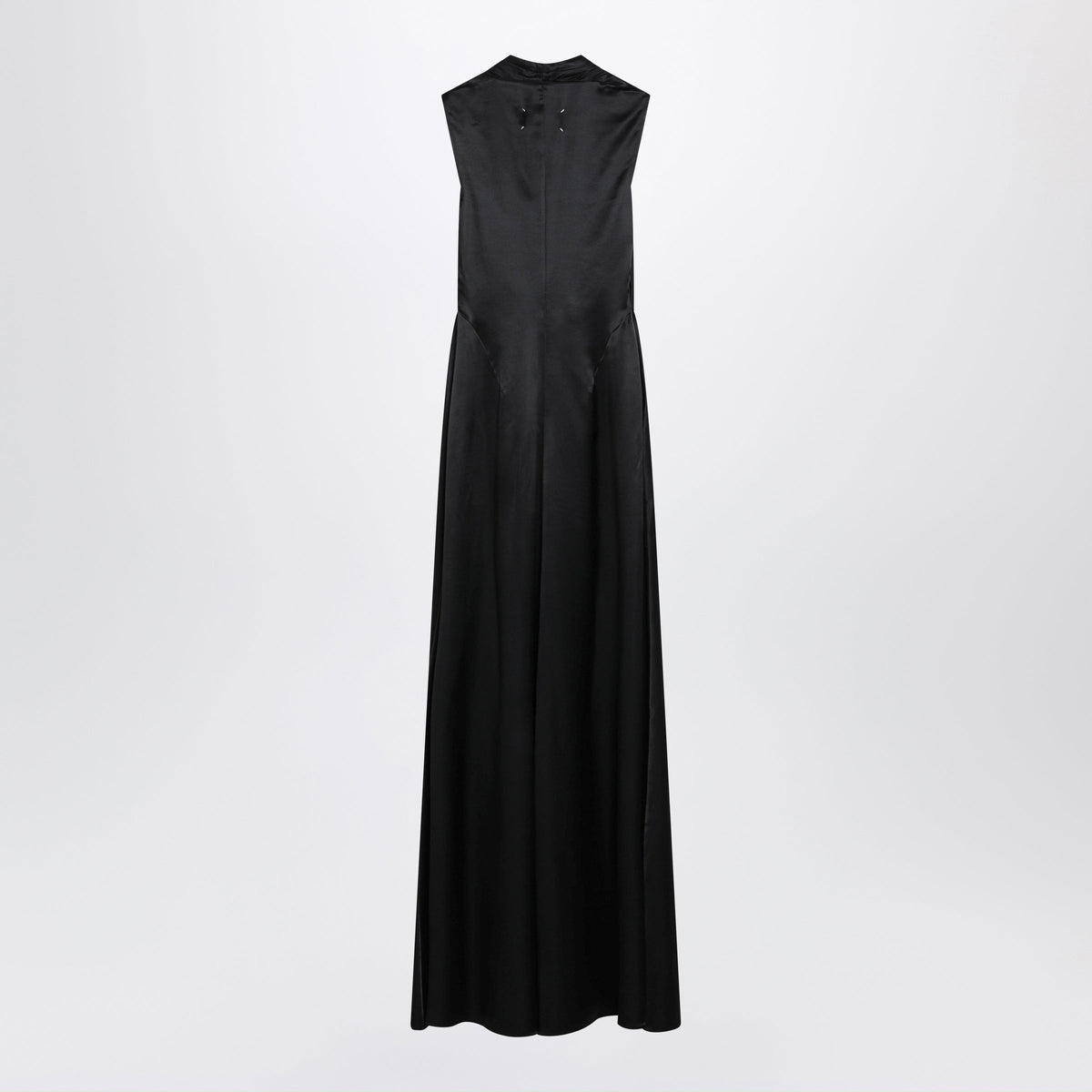 Maison Margiela Long Black Viscose Dress Women MAISON MARGIELA