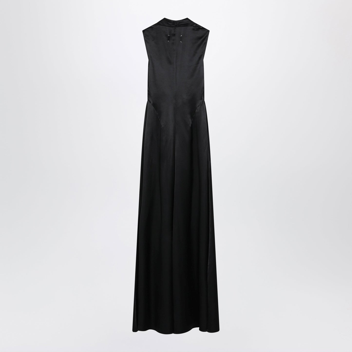 Maison Margiela Long Black Viscose Dress Women MAISON MARGIELA