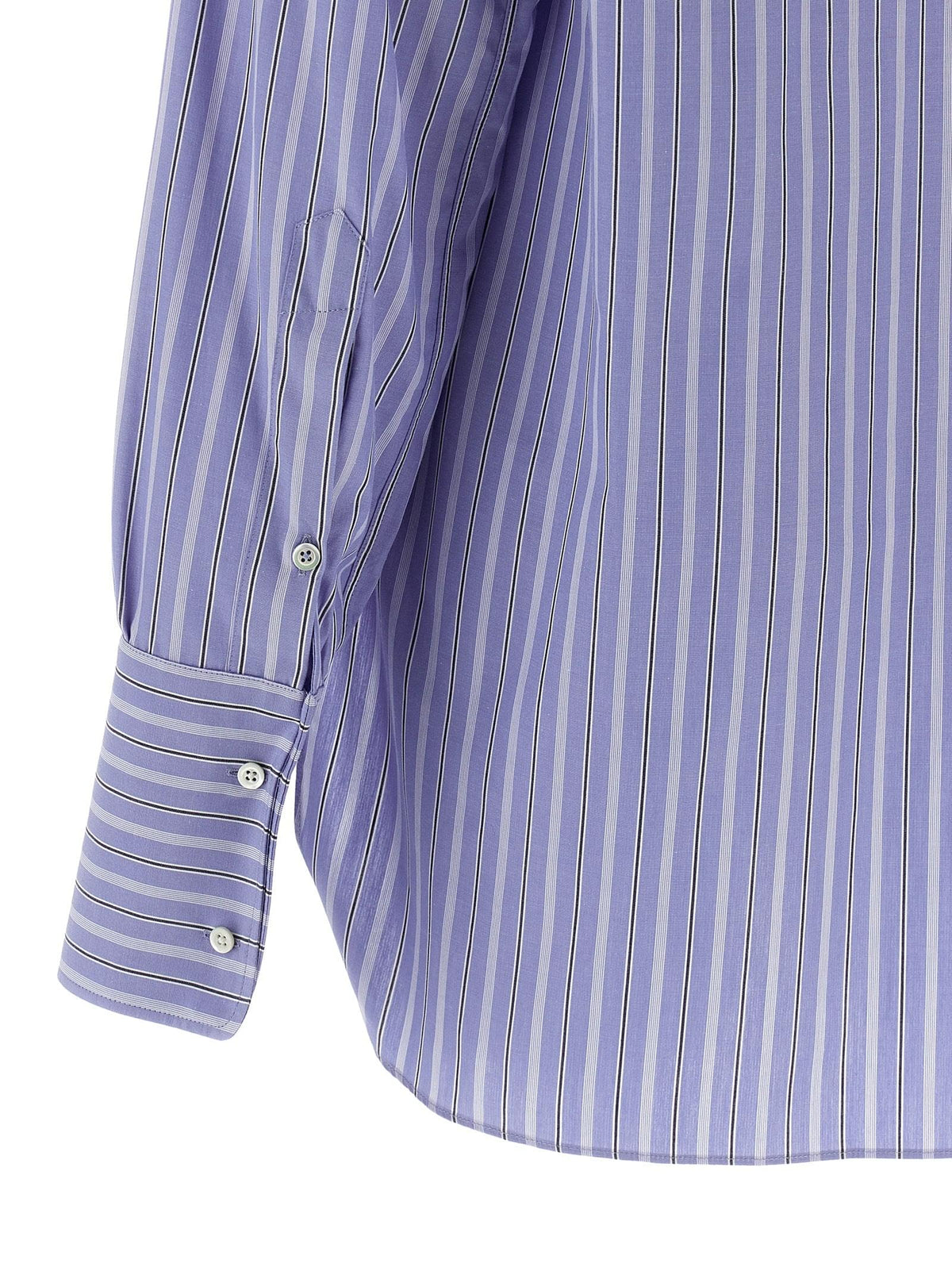 Maison Margiela Women Striped Cotton Shirt MAISON MARGIELA