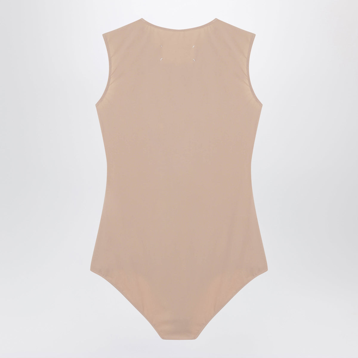 Maison Margiela Nude Bodysuit In Stretch Technical Jersey Women MAISON MARGIELA